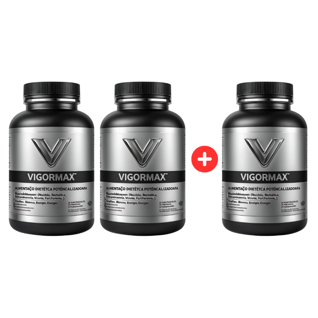 VIGORMAX™️3 FRASCOS (PAGA 2 +1 GRATIS)