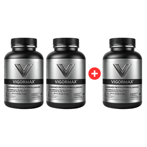 VIGORMAX™️3 FRASCOS (PAGA 2 +1 GRATIS)